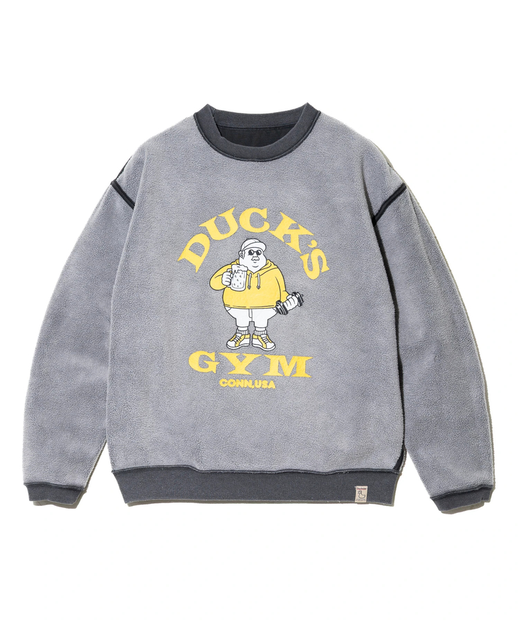 go slow caravan(ゴースローキャラバン) |DUCKSTER/ダックスター リバーシブル クルースウェット (MENS)