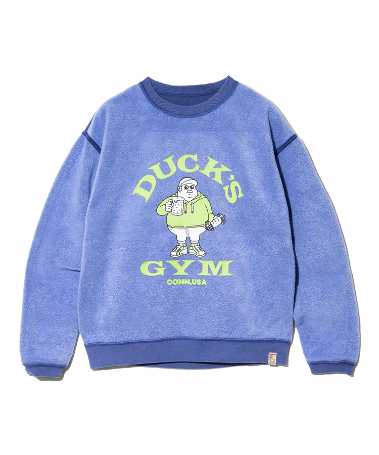 go slow caravan(ゴースローキャラバン) |DUCKSTER/ダックスター リバーシブル クルースウェット (MENS)