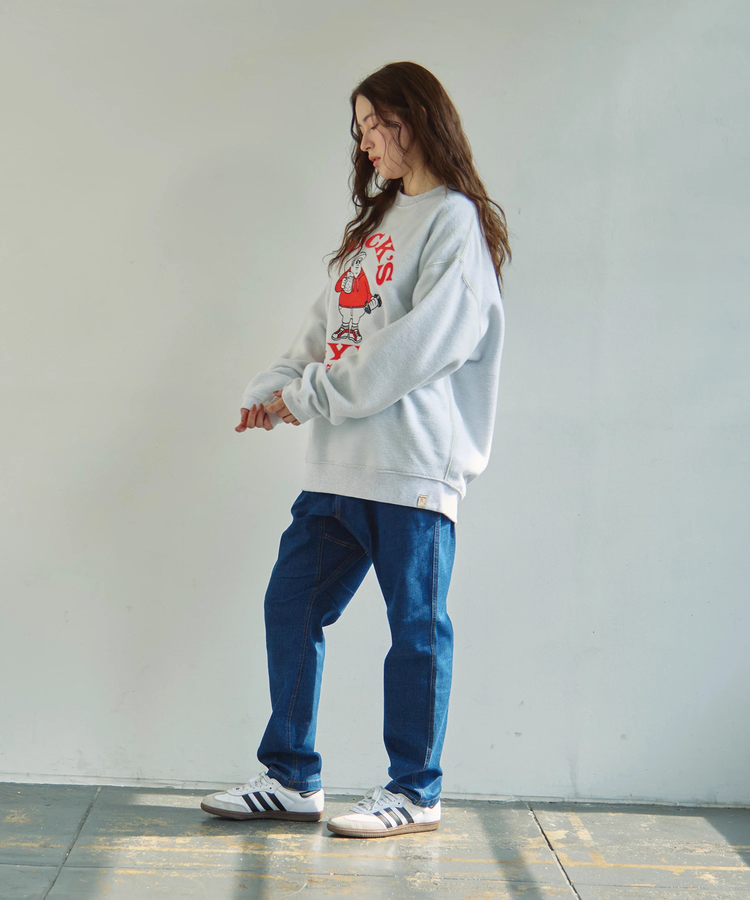 go slow caravan(ゴースローキャラバン) |DUCKSTER/ダックスター リバーシブル クルースウェット (MENS)