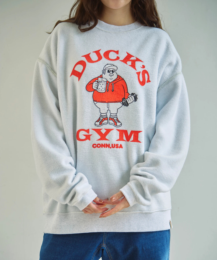 go slow caravan(ゴースローキャラバン) |DUCKSTER/ダックスター リバーシブル クルースウェット (MENS)