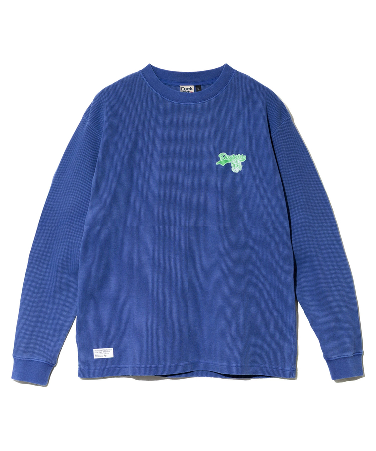 go slow caravan(ゴースローキャラバン) |DUCKSTER/ダックスター ヴィンテージ調ワッフルL/STEE《TEAMDUCKSTER》 (MENS)