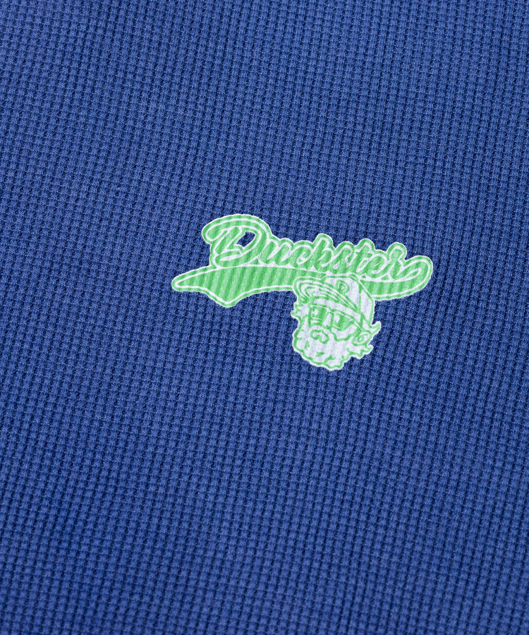 go slow caravan(ゴースローキャラバン) |DUCKSTER/ダックスター ヴィンテージ調ワッフルL/STEE《TEAMDUCKSTER》 (MENS)