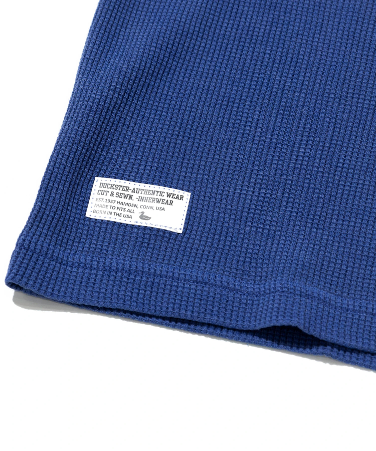 go slow caravan(ゴースローキャラバン) |DUCKSTER/ダックスター ヴィンテージ調ワッフルL/STEE《TEAMDUCKSTER》 (MENS)