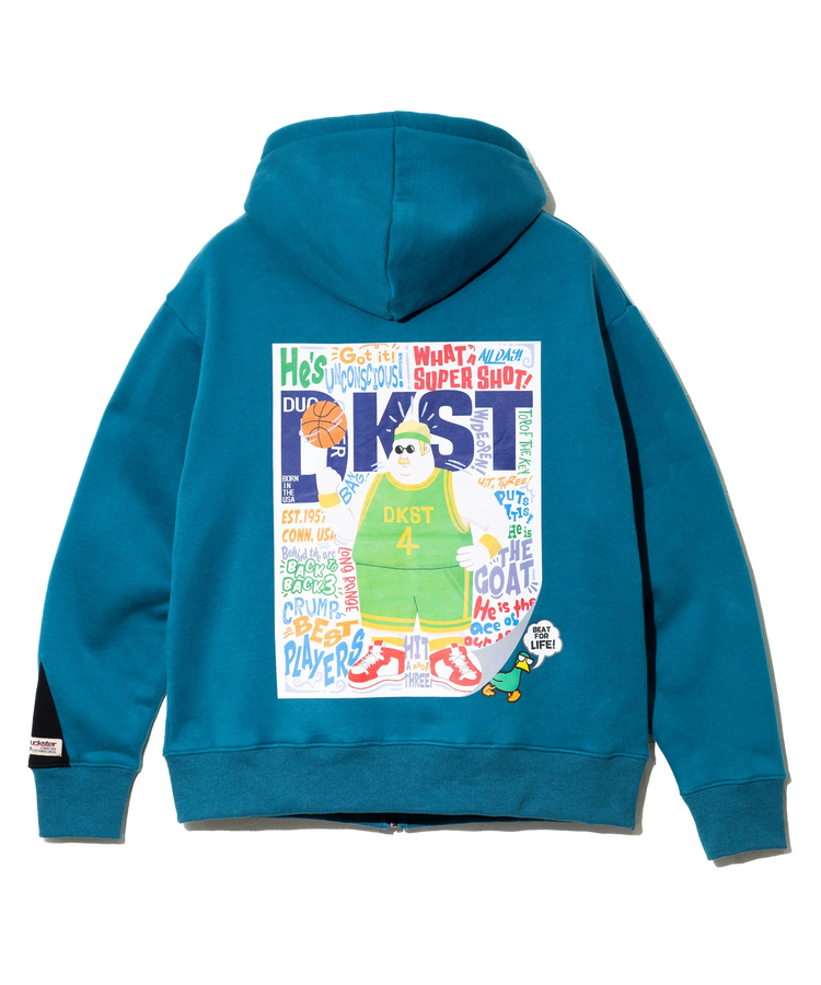 go slow caravan(ゴースローキャラバン) |DUCKSTER/ダックスター DKSTポスター フルジップパーカー (MENS)