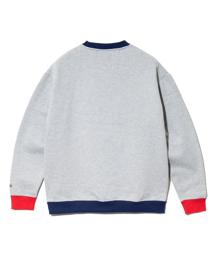 go slow caravan(ゴースローキャラバン) |DUCKSTER/ダックスター OJISAN刺繍マルチカラースウェット (MENS)
