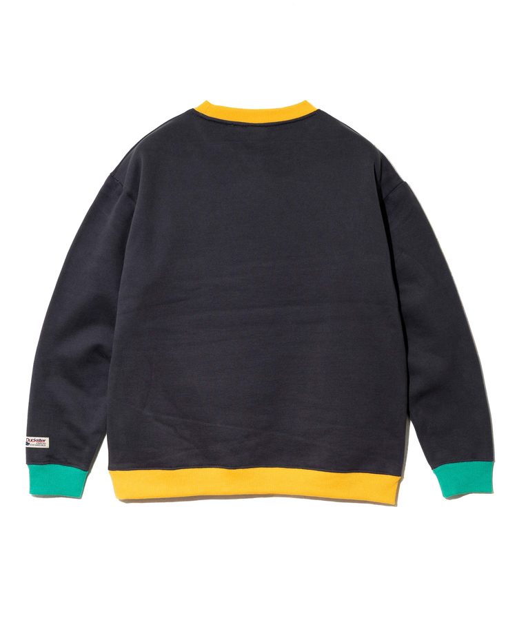 go slow caravan(ゴースローキャラバン) |DUCKSTER/ダックスター OJISAN刺繍マルチカラースウェット (MENS)