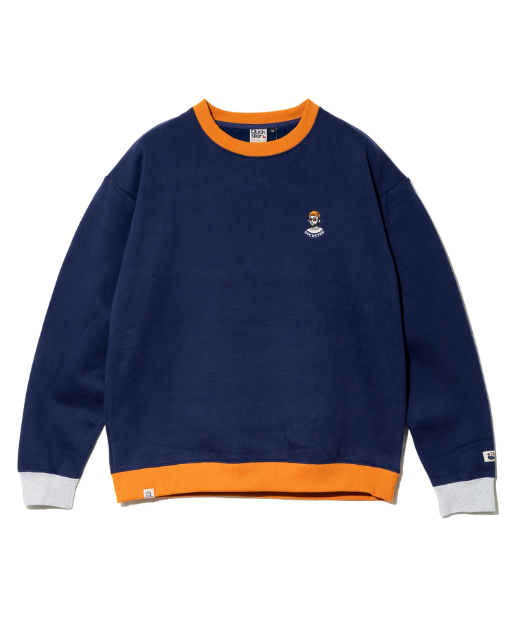 go slow caravan(ゴースローキャラバン) |DUCKSTER/ダックスター OJISAN刺繍マルチカラースウェット (MENS)