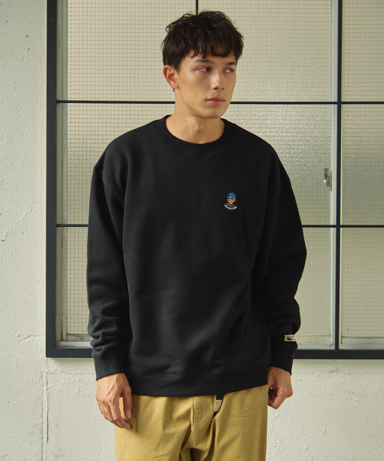 go slow caravan(ゴースローキャラバン) |DUCKSTER/ダックスター OJISAN刺繍マルチカラースウェット (MENS)