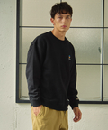 go slow caravan(ゴースローキャラバン) |DUCKSTER/ダックスター OJISAN刺繍マルチカラースウェット (MENS)