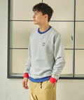 go slow caravan(ゴースローキャラバン) |DUCKSTER/ダックスター OJISAN刺繍マルチカラースウェット (MENS)