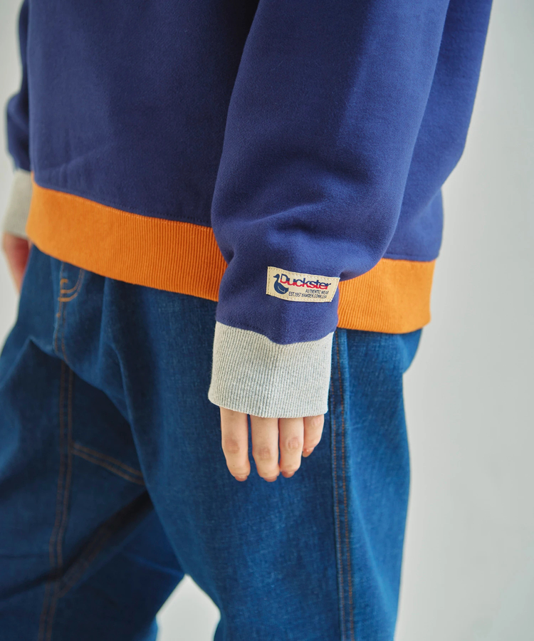 go slow caravan(ゴースローキャラバン) |DUCKSTER/ダックスター OJISAN刺繍マルチカラースウェット (MENS)