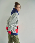 go slow caravan(ゴースローキャラバン) |DUCKSTER/ダックスター OJISAN刺繍マルチカラーフルジップパーカー (MENS)
