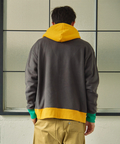 go slow caravan(ゴースローキャラバン) |DUCKSTER/ダックスター OJISAN刺繍マルチカラーフルジップパーカー (MENS)