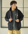 go slow caravan(ゴースローキャラバン) |DUCKSTER/ダックスター OJISAN刺繍マルチカラーフルジップパーカー (MENS)