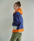 go slow caravan(ゴースローキャラバン) |DUCKSTER/ダックスター OJISAN刺繍マルチカラーフルジップパーカー (MENS)
