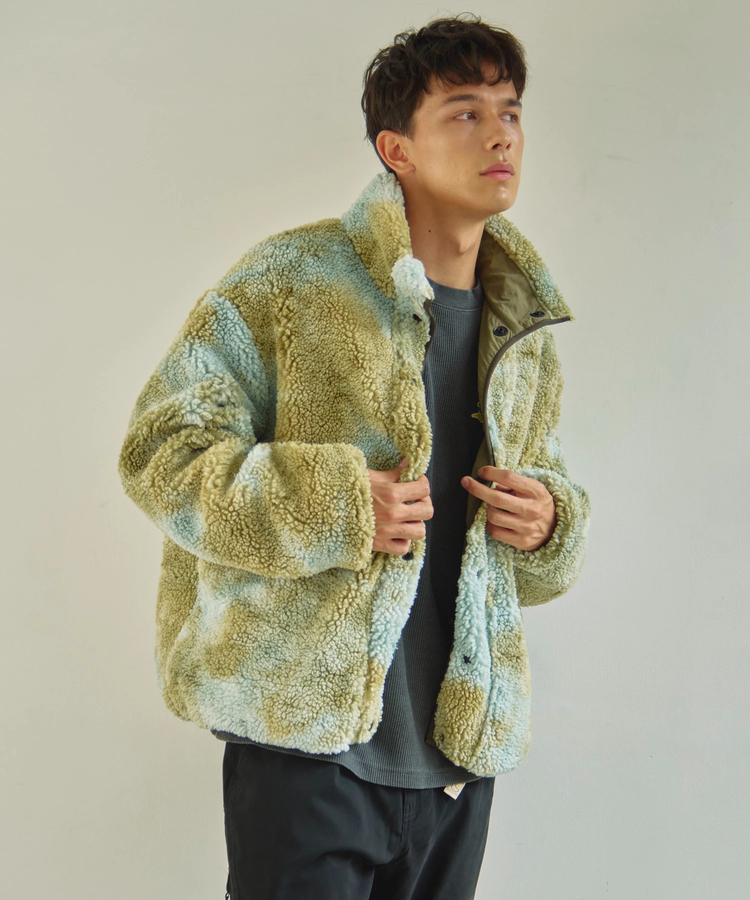 go slow caravan(ゴースローキャラバン) |DUCKSTER/ダックスター リップナイロン×グラデボア JKT (MENS)