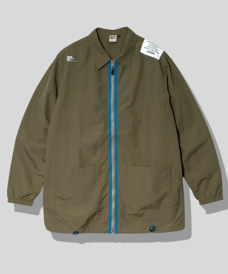 go slow caravan(ゴースローキャラバン) |DUCKSTER/ダックスター ジップアップコーチシャツ (MENS)