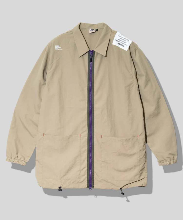 go slow caravan(ゴースローキャラバン) |DUCKSTER/ダックスター ジップアップコーチシャツ (MENS)