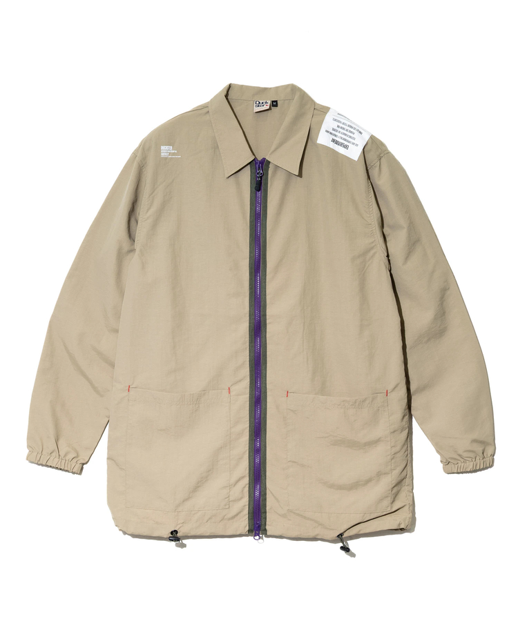 go slow caravan(ゴースローキャラバン) |DUCKSTER/ダックスター ジップアップコーチシャツ (MENS)