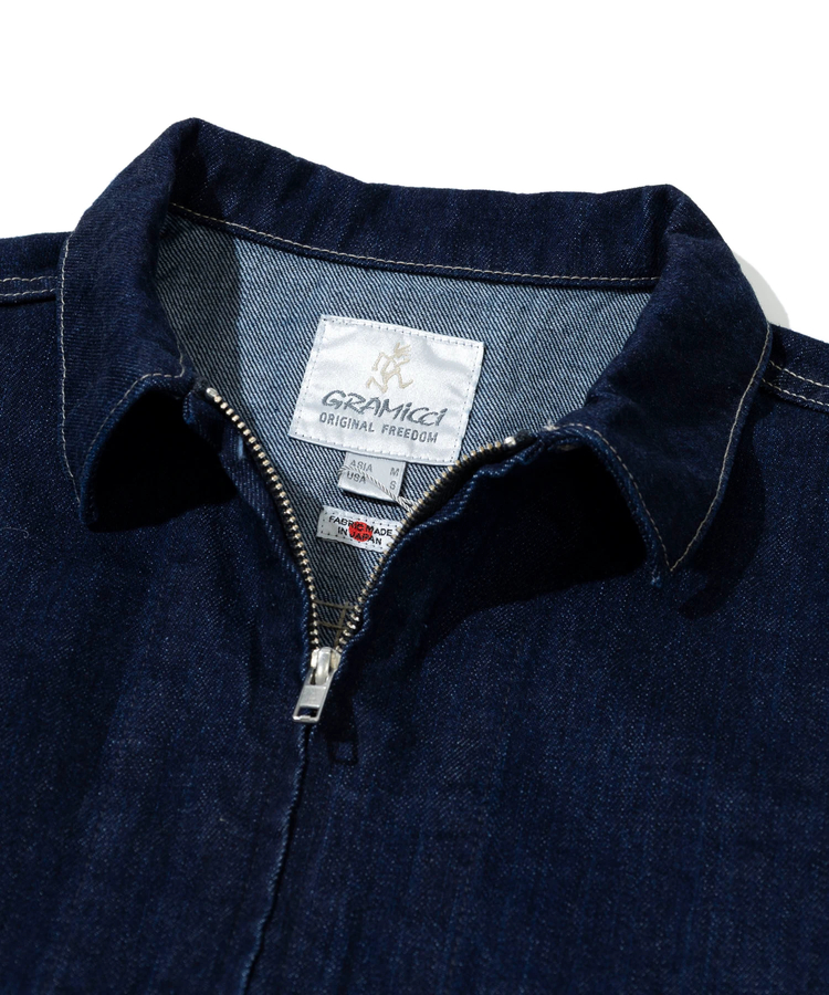 go slow caravan(ゴースローキャラバン) |GRAMICCI/グラミチ JAPANESE SLUB DENIM JACKET (MENS)