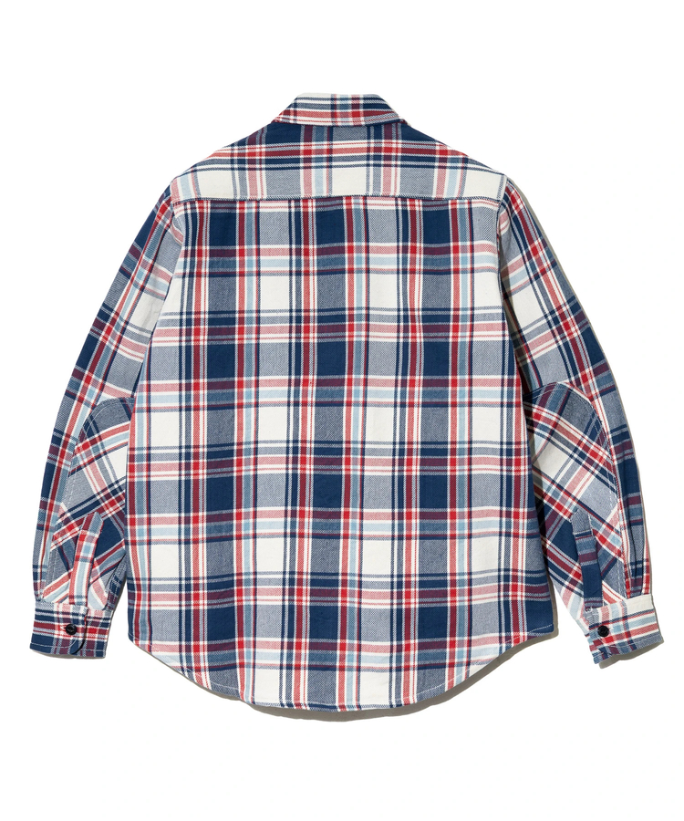 go slow caravan(ゴースローキャラバン) |ALCARZA/アルカーザ HEAVY FLANNEL CHECK WORK SHIRTS (MENS)
