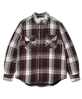 go slow caravan(ゴースローキャラバン) |ALCARZA/アルカーザ HEAVY FLANNEL CHECK WORK SHIRTS (MENS)