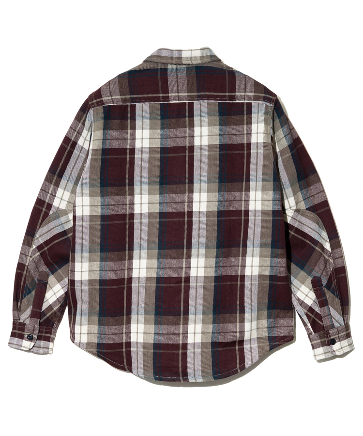 go slow caravan(ゴースローキャラバン) |ALCARZA/アルカーザ HEAVY FLANNEL CHECK WORK SHIRTS (MENS)