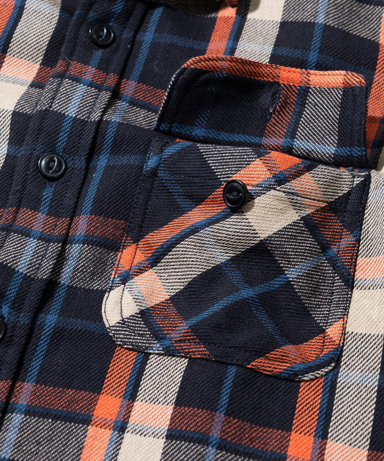 go slow caravan(ゴースローキャラバン) |ALCARZA/アルカーザ HEAVY FLANNEL CHECK WORK SHIRTS (MENS)