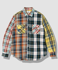 go slow caravan(ゴースローキャラバン) |ALCARZA/アルカーザ HEAVY FLANNEL CRAZY CHECK SHIRTS (MENS)