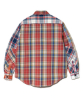 go slow caravan(ゴースローキャラバン) |ALCARZA/アルカーザ HEAVY FLANNEL CRAZY CHECK SHIRTS (MENS)