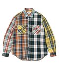 go slow caravan(ゴースローキャラバン) |ALCARZA/アルカーザ HEAVY FLANNEL CRAZY CHECK SHIRTS (MENS)