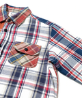 go slow caravan(ゴースローキャラバン) |ALCARZA/アルカーザ HEAVY FLANNEL CRAZY CHECK SHIRTS (MENS)