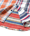 go slow caravan(ゴースローキャラバン) |ALCARZA/アルカーザ HEAVY FLANNEL CRAZY CHECK SHIRTS (MENS)