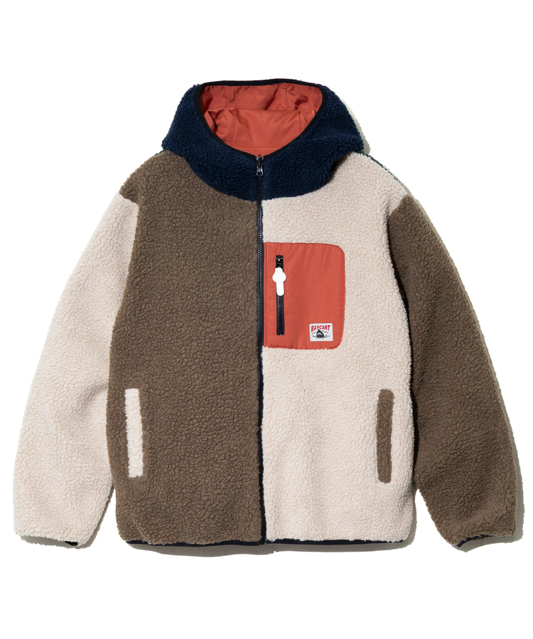 go slow caravan(ゴースローキャラバン) |BAYCANT/ベイカント ボアフリース リバーシブルパーカー (MENS)