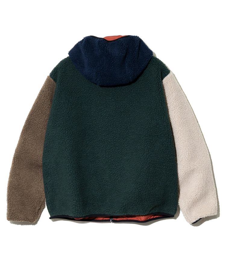 go slow caravan(ゴースローキャラバン) |BAYCANT/ベイカント ボアフリース リバーシブルパーカー (MENS)