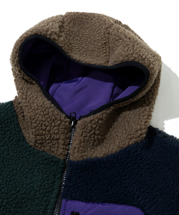 go slow caravan(ゴースローキャラバン) |BAYCANT/ベイカント ボアフリース リバーシブルパーカー (MENS)