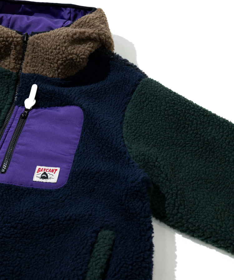 go slow caravan(ゴースローキャラバン) |BAYCANT/ベイカント ボアフリース リバーシブルパーカー (MENS)