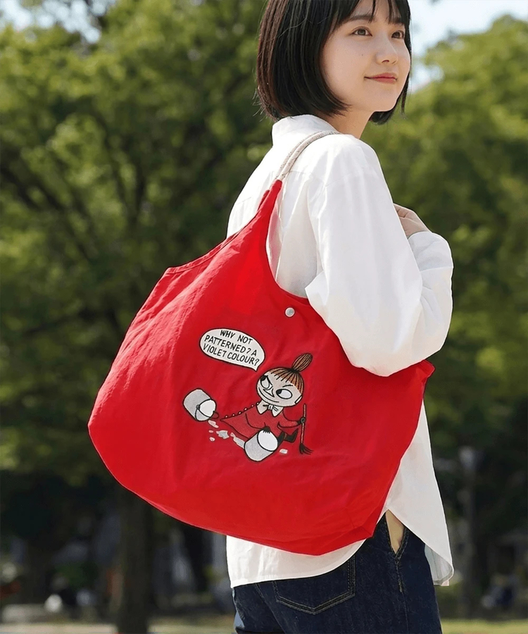 MOOMIN/ムーミン ナイロン エンブロイトート｜ファッション通販 SANKO