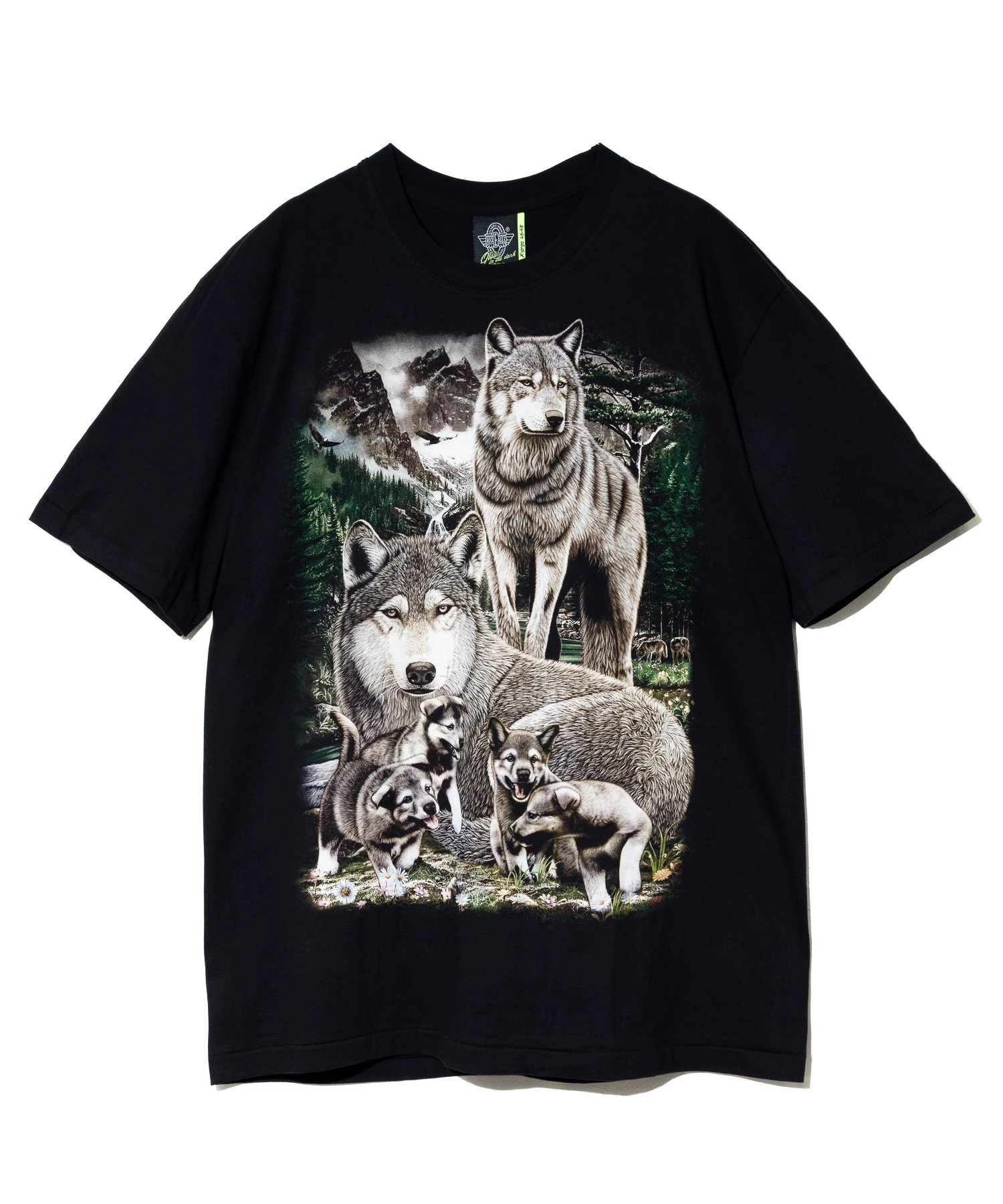 Rock Chang/ロックチャン アニマルプリント S/S TEE (MENS/WOMENS 