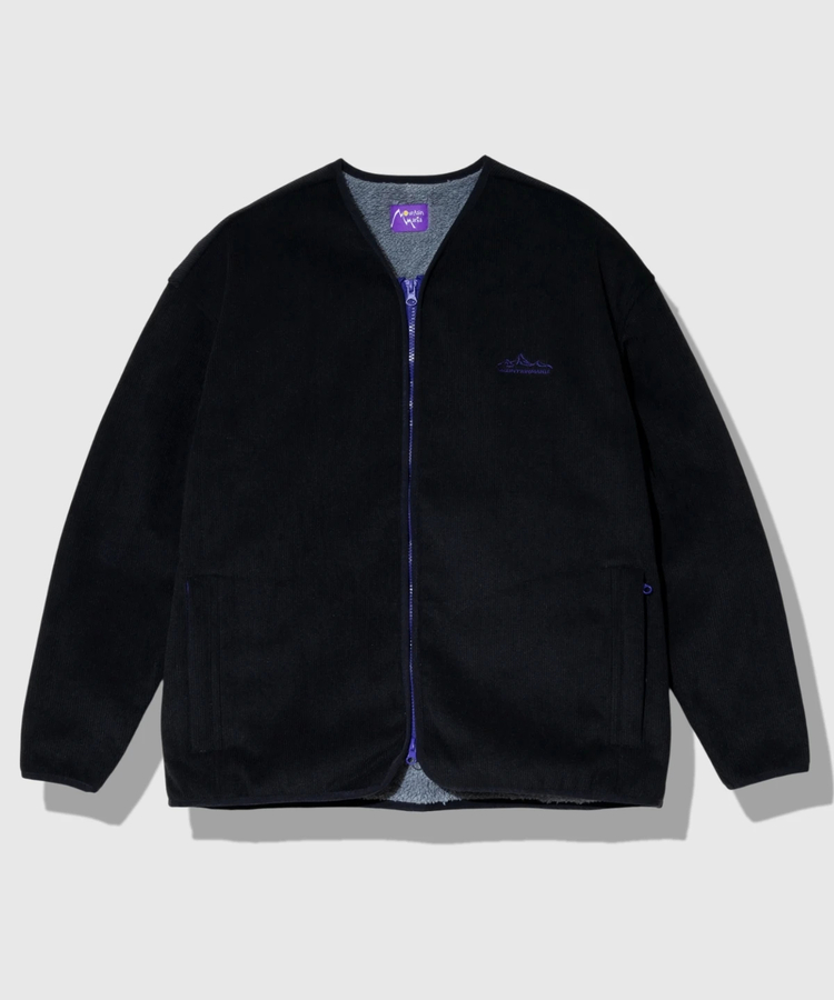 go slow caravan(ゴースローキャラバン) |Mountain Mania/マウンテンマニア カットコールx裏ボア ノーカラージップジャケット (MENS)