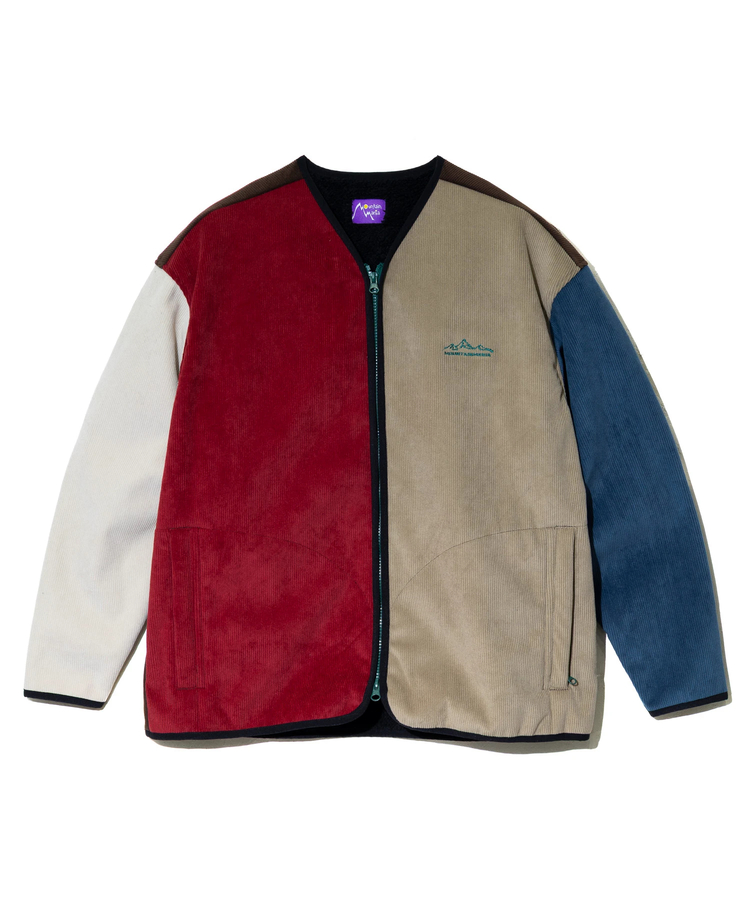 go slow caravan(ゴースローキャラバン) |Mountain Mania/マウンテンマニア カットコールx裏ボア ノーカラージップジャケット (MENS)