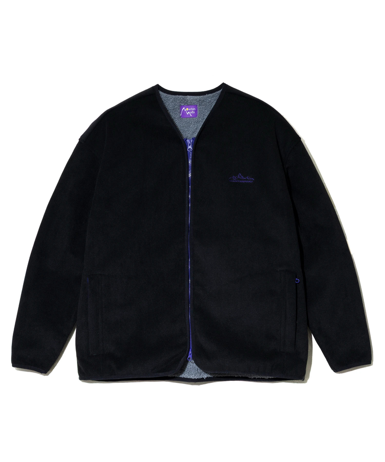 go slow caravan(ゴースローキャラバン) |Mountain Mania/マウンテンマニア カットコールx裏ボア ノーカラージップジャケット (MENS)