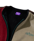 go slow caravan(ゴースローキャラバン) |Mountain Mania/マウンテンマニア カットコールx裏ボア ノーカラージップジャケット (MENS)