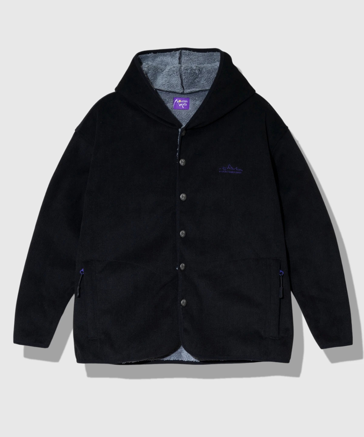 go slow caravan(ゴースローキャラバン) |Mountain Mania/マウンテンマニア カットコールx裏ボア ボタンパーカージャケット (MENS)