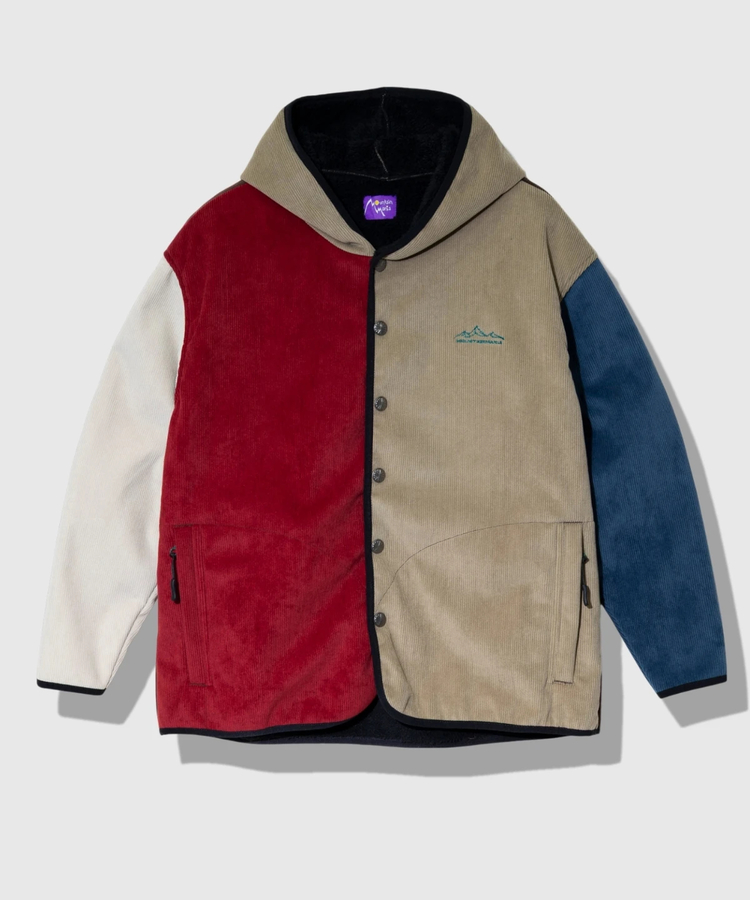 go slow caravan(ゴースローキャラバン) |Mountain Mania/マウンテンマニア カットコールx裏ボア ボタンパーカージャケット (MENS)