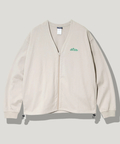go slow caravan(ゴースローキャラバン) |Mountain Mania/マウンテンマニア ヘビー天竺 Vネックジップカーディガン (MENS)
