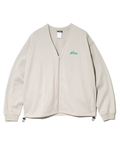 go slow caravan(ゴースローキャラバン) |Mountain Mania/マウンテンマニア ヘビー天竺 Vネックジップカーディガン (MENS)