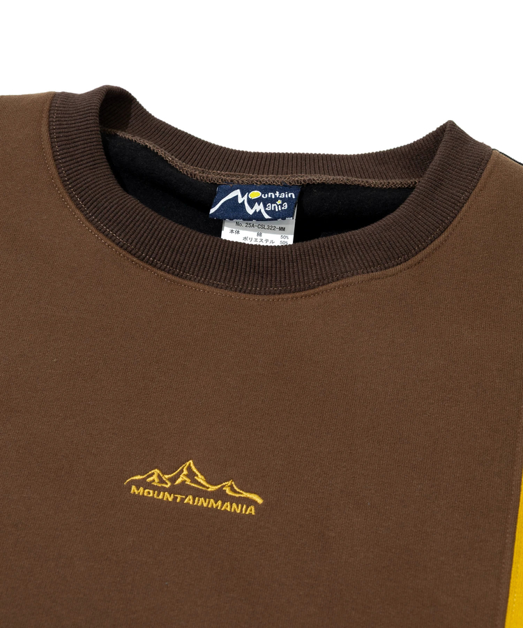 go slow caravan(ゴースローキャラバン) |Mountain Mania/マウンテンマニア 裏起毛 クレイジースウェットクルー (MENS)
