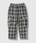 go slow caravan(ゴースローキャラバン) |Mountain Mania/マウンテンマニア Check Wide Cargo Pants (MENS)