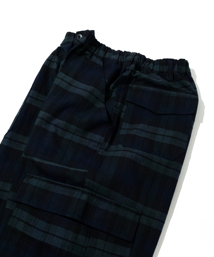 go slow caravan(ゴースローキャラバン) |Mountain Mania/マウンテンマニア Check Wide Cargo Pants (MENS)